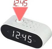 Radiobudziki - Denver 15230250 Clock Radio CRP-717 Biały 15230250 - miniaturka - grafika 1
