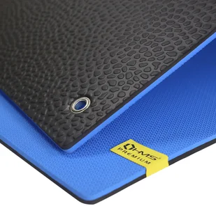 HMS Mata klubowa z otworami 15 mm MFK03 niebieska - 27796-uniw - Maty do ćwiczeń - miniaturka - grafika 2