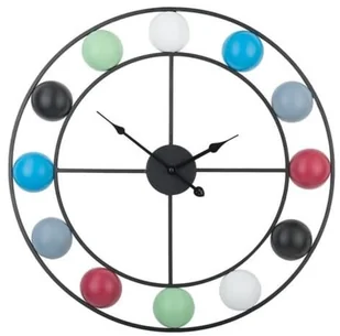 Beliani Zegar ścienny kolorowy REIDEN - Zegary - miniaturka - grafika 2