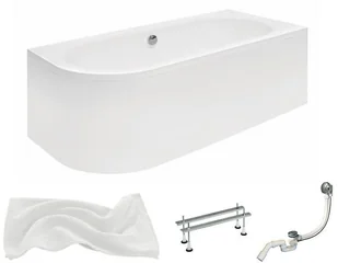 Besco Wanna 160x75 Avita Slim Prawa + Syfon #WAV-160-NP - Wanny - miniaturka - grafika 7