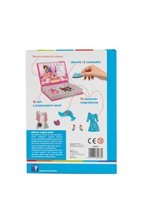 Smily Play, układanka Magnetyczna Modna Dama - Pozostałe akcesoria dla plastyków - miniaturka - grafika 6