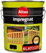 Farby i impregnaty do drewna - Altax Impregnat do drewna 6 lat heban 4 5 l - miniaturka - grafika 1