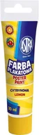 Farby i media malarskie - Astra Farba Plakatowa Tuba 30 ml Cytrynowa - miniaturka - grafika 1