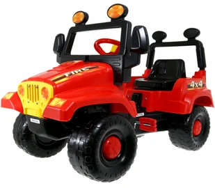 Polski Samochód Terenowy Jeep Na Pedały +przyczepa - Jeździki dla dzieci - miniaturka - grafika 13