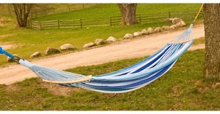 royokamp Hamak ogrodowy 2 osobowy Luxe XXL 250x150cm Saska Garden - Hamaki - miniaturka - grafika 4