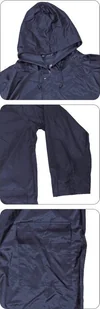VOREL LEKKI PŁASZCZ PRZECIWDESZCZOWY Z OTWORAMI WENTYLACYJNYMI GRANATOWY KOMPAKTOWE PRZECHOWYWANIE ROZ XXL 74655 - Odzież robocza - miniaturka - grafika 3
