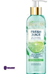 Bielenda FRESH JUICE ŻEL MICELARNY LIMONKA 190G - Żele do mycia twarzy - miniaturka - grafika 2