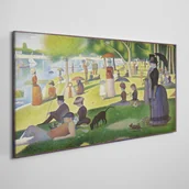 Obrazy i zdjęcia - PL Coloray Obraz na Płótnie La grande latte Seurat 120x60cm - miniaturka - grafika 1