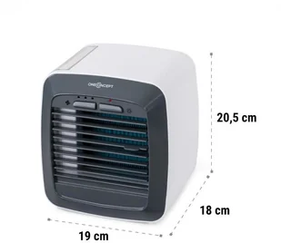 Air Cooler OneConcept OneConcept IceCube 6W 3 prędkości wiatru 600ml biały VTSA7- - Klimatyzatory - miniaturka - grafika 9