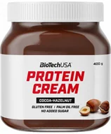 Odżywki białkowe - BioTech USA Protein Cream 400 g kakao orzech laskowy - miniaturka - grafika 1