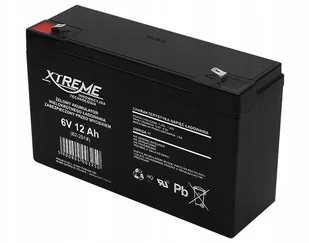 Akumulator żelowy 6V 12Ah - Baterie do zasilaczy awaryjnych UPS - miniaturka - grafika 5