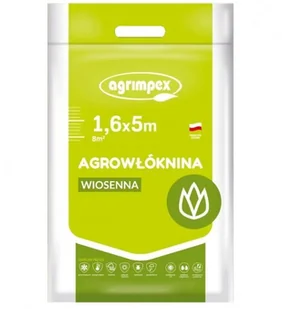 Agrimpex Agrowłóknina osłaniająca wiosenna - hobby 1,6m x 5m, 17g/m2, marki AHW16517 - Agrowłókniny - miniaturka - grafika 2
