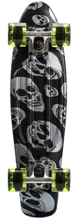 Meteor Deskorolka Fiszka Multikolor Skulls 22607 - Deskorolki - miniaturka - grafika 3