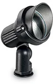 Lampy ogrodowe - Ideal Lux Reflektor TERRA PT1 SMALL NERO 046211 - miniaturka - grafika 1