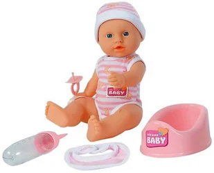 Simba New Born Baby pije i siusia 5037800 - Lalki dla dziewczynek - miniaturka - grafika 3