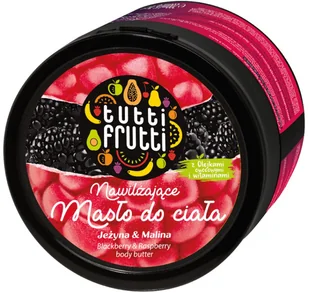 Tutti Frutti Tutti Frutti Nawilżające masło do ciała Jeżyna i Malina 200 ml - Balsamy i kremy do ciała - miniaturka - grafika 2