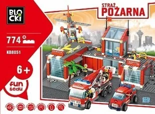 Blocki Straż Pożarna Komenda Straży Pożarnej KB8051 - Klocki - miniaturka - grafika 7