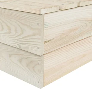 vidaXL 6-cz. zestaw mebli z palet do ogrodu, impregnowany świerk 3063721 - Meble ogrodowe - miniaturka - grafika 5