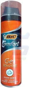 BiC Żel do golenia Comfort Sensitive 200ml - Kosmetyki do golenia - miniaturka - grafika 2