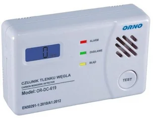 ORNO Czujnik Tlenku Węgla Na Baterie Or-Dc-619 ORNO - Gaśnice - miniaturka - grafika 2