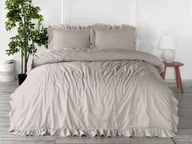 Pościel - Limasso Pościel bawełniana NATURAL CREAM/200x220(P) STONEWASHED POBAWSTONE/200X220/NATUCRE - miniaturka - grafika 1