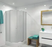 Kabiny prysznicowe - Durasan VEKTOR NK 90x90 - miniaturka - grafika 1