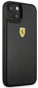 Ferrari FEHCP13SFCABK iPhone 13 mini 5,4" czarny/black hardcase On Track Real Carbon hurtel-79798-0 - Etui i futerały do telefonów - miniaturka - grafika 4