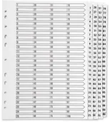 Przekładki do segregatorów - Q-Connect Q Connect 1 100 Mylar Index, A4 05701/CS57 - miniaturka - grafika 1