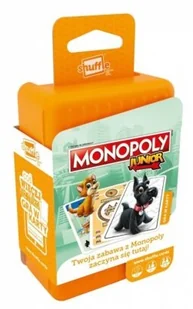 Cartamundi Gra Monopoly Junior karciane - Gry planszowe - miniaturka - grafika 2