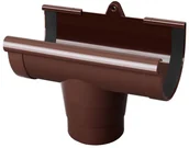 Rynny i akcesoria - Lej spustowy centralny 130 mm Brąz - miniaturka - grafika 1