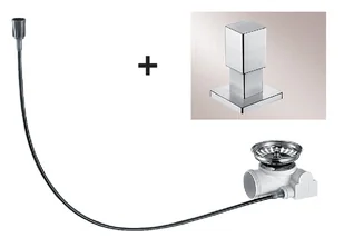 Blanco Korek automatyczny 517 551 do komór Zerox-Claron sterowanie Quadris stal - Korki do umywalek - miniaturka - grafika 2