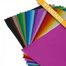 KW TRADE BIBUŁA GŁADKA ZESTAW 50 x 35 MIX 12 KOL KW339 - Szkolne artykuły papiernicze - miniaturka - grafika 2