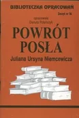 Lektury szkoła podstawowa - Biblios Powrót posła Juliana Ursyna Niemcewicza - zeszyt 16 - Danuta Polańczyk - miniaturka - grafika 1