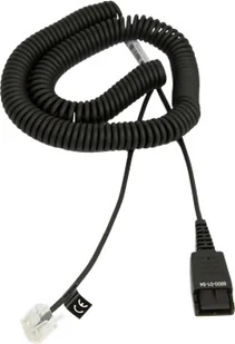 Jabra QD Cord to special-Plug RJ45, coiled, 0,5 - 2 meter, for Unify Open 8800-0 (8800-01-94) - Kable komputerowe i do monitorów - miniaturka - grafika 2