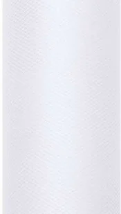 Tiul gładki biały 0.15 x 9m 1szt TIU15-008 - Pasmanteria - miniaturka - grafika 2