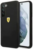 Etui i futerały do telefonów - Ferrari FESSIHCS22MBK S22+ S906 czarny/black hardcase On Track Silicone hurtel-91977-0 - miniaturka - grafika 1