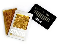 Pozostałe akcesoria barmańskie - SHINE Bibułka Shine z 24-karatowego złota, standardowe wymiary, 2 x złota bibułka, wysokiej jakości - miniaturka - grafika 1