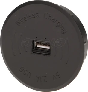 Orno 01. Polska Bezprzewodowa ładowarka indukcyjna z dodatkowym portem USB - Przedłużacze i rozgałęźniki - miniaturka - grafika 2