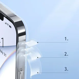 Baseus Frosted Glass | Etui case obudowa do iPhone 13 Pro Max 6.7'' ARWS000202 - Etui i futerały do telefonów - miniaturka - grafika 26