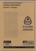 Druki akcydensowe - Firma krajewski Karta profilaktycznego badania lekarskiego dziecka 6 - letniego [Mz/Hsz-12] Mz/Hsz-12 - miniaturka - grafika 1