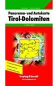 Atlasy i mapy - Freytag&amp;Berndt Tyrol-Dolomity-Jezioro Garda mapa panoramiczna 1:450 000 Freytag & Berndt - miniaturka - grafika 1