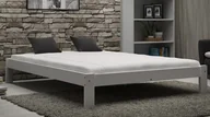 Łóżka - Magnat Meble Łóżko sosnowe Liliana 160x200 BIAŁE - miniaturka - grafika 1