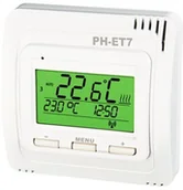 Regulatory i termostaty - Elektrobock PH-ET7-V Bezprzewodowy nadajnik do elektr. ogrzewania - miniaturka - grafika 1