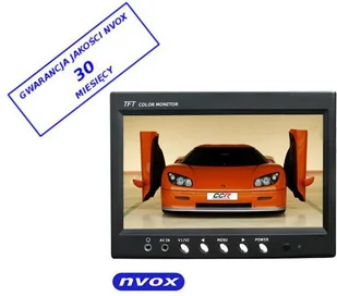 NVOX 7 Monitor LCD do kamery cofania lub monitoringu - HT970A - HT970A - Car Video - miniaturka - grafika 2