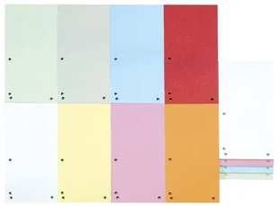 Donau Przekładki kartonowe 1/3 A4 - mix - Segregatory - miniaturka - grafika 2