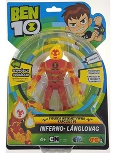 Epee Ben 10 Figurka deluxe 15cm Inferno 229380 - Figurki dla dzieci - miniaturka - grafika 7