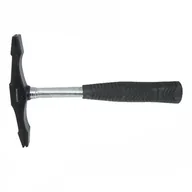 Młotki - Silverline Silver Line ha64 młotek do zaprawy murarskiej z dwoma przyczepienia i rur stalowych trzonek 709 G HA64 - miniaturka - grafika 1