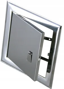 Drzwiczki rewizyjne stalowe 15x15 wyczystka wkład - Akcesoria grzewcze - miniaturka - grafika 2