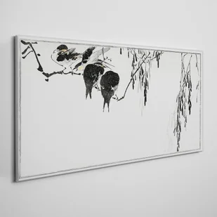 PL Coloray Obraz Canvas Gałąź Zwierzęta Ptaki 100x50cm - Obrazy i zdjęcia - miniaturka - grafika 2
