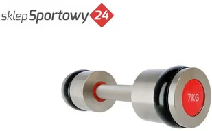 HMS HANTLA CHROMOWANA HH07 2X7KG ZADZWOŃ 600-555-801 ! 17-66-140 - Hantle i ciężarki - miniaturka - grafika 4